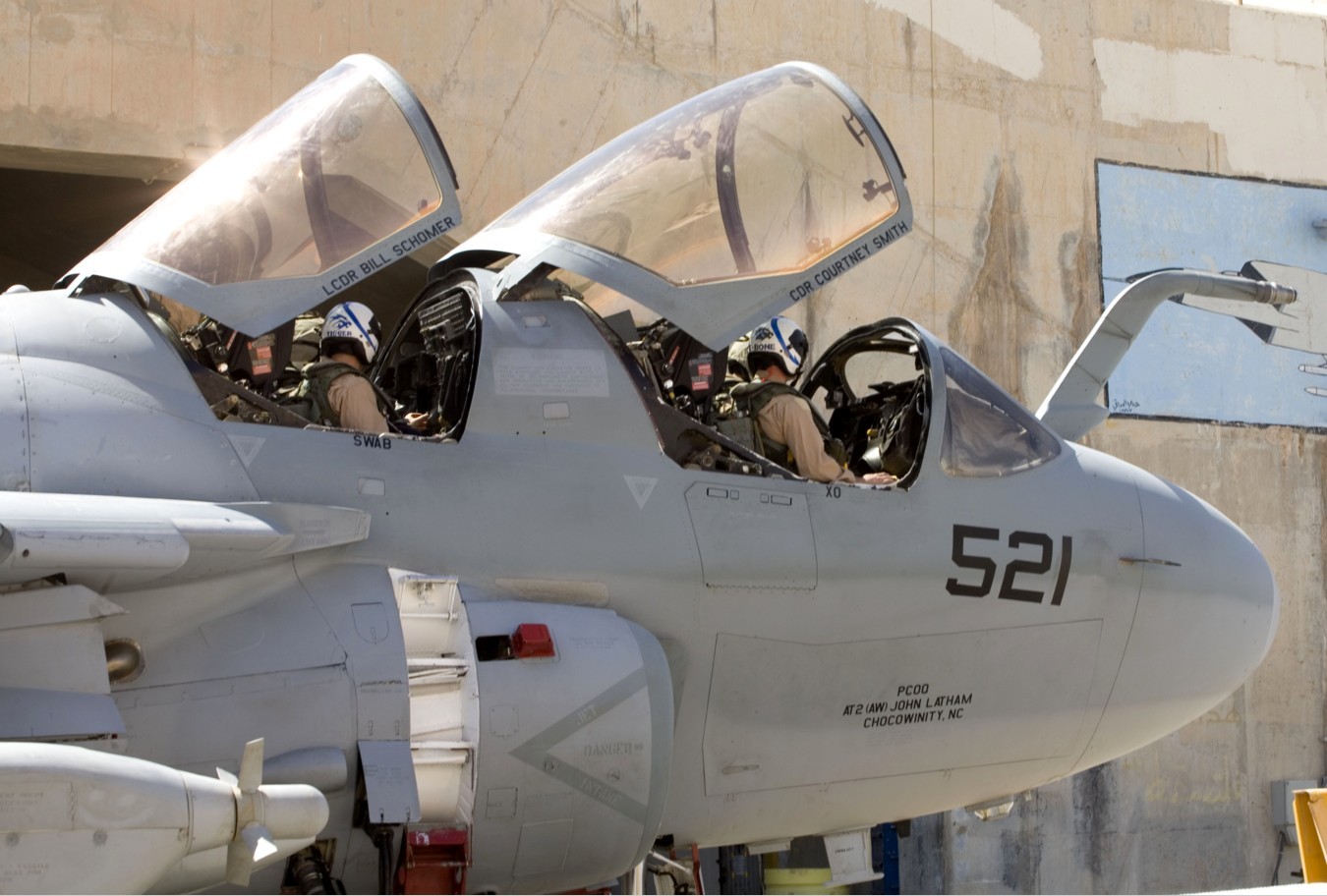 vaq-142 gray wolves electronic attack squadron ea-6b prowler us navy al asad air base iraq 131