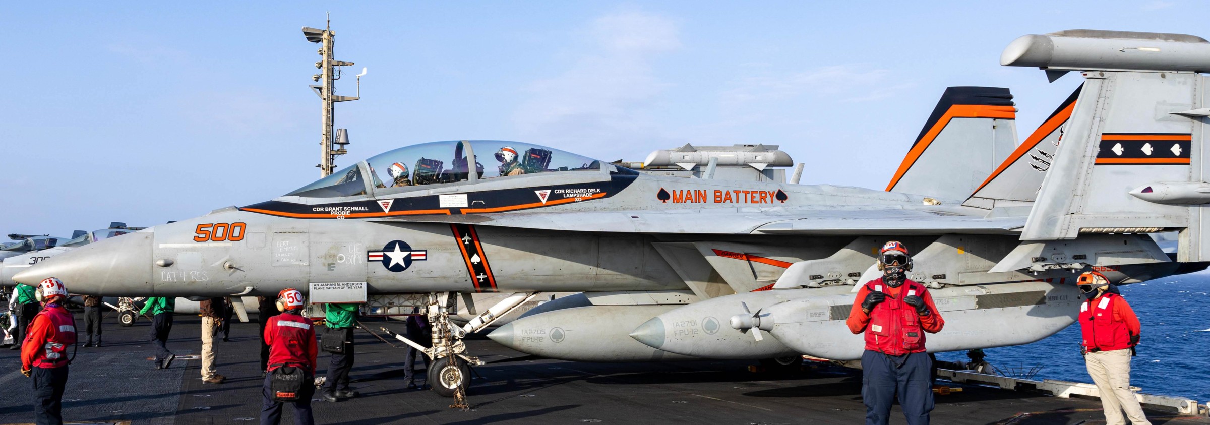 vaq-144 main battery electronic attack squadron ea-18g growler cvn-75 uss harry s. truman 13