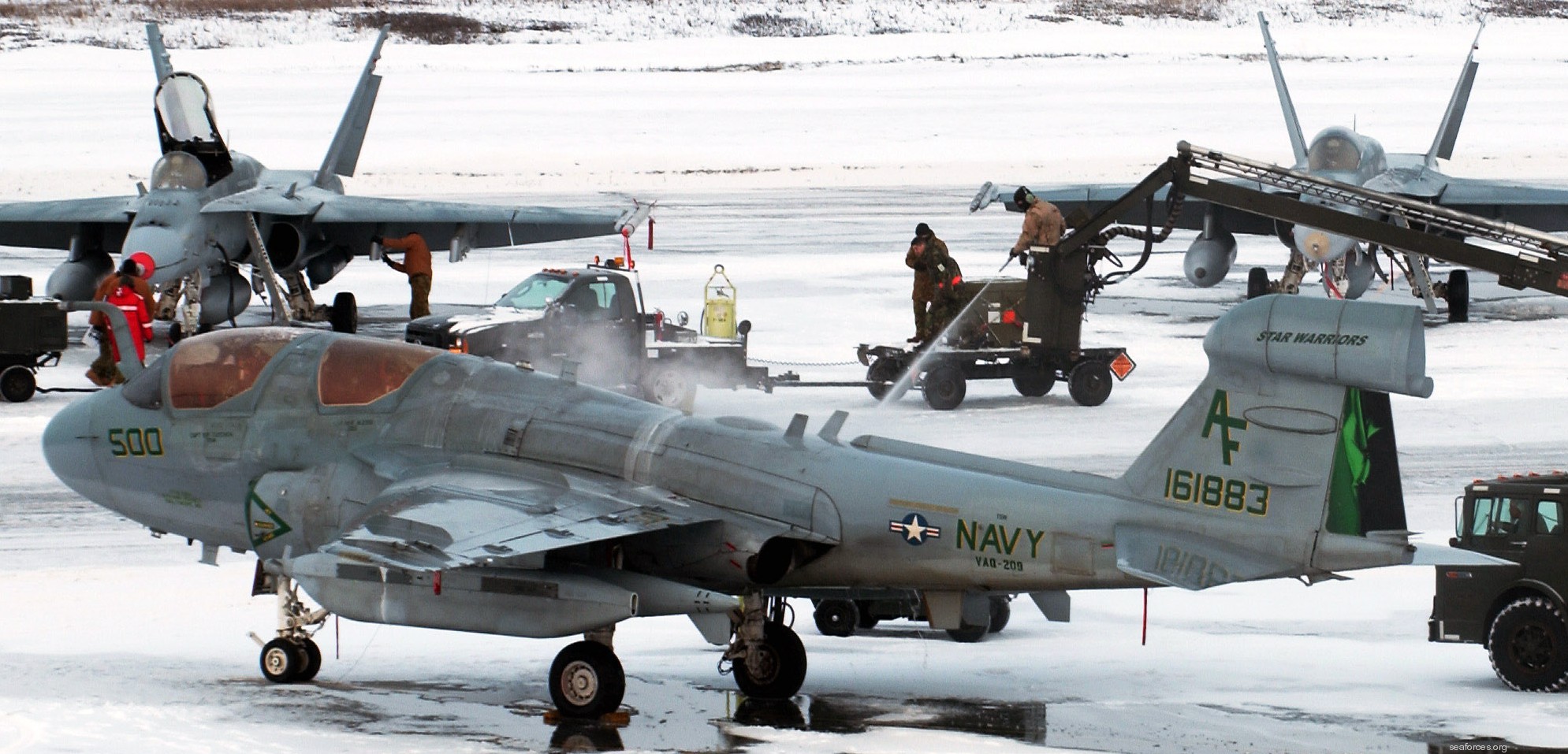 vaq-209 star warriors electronic attack squadron navy ea-6b prowler 07 exercise red flag alaska eielson afb