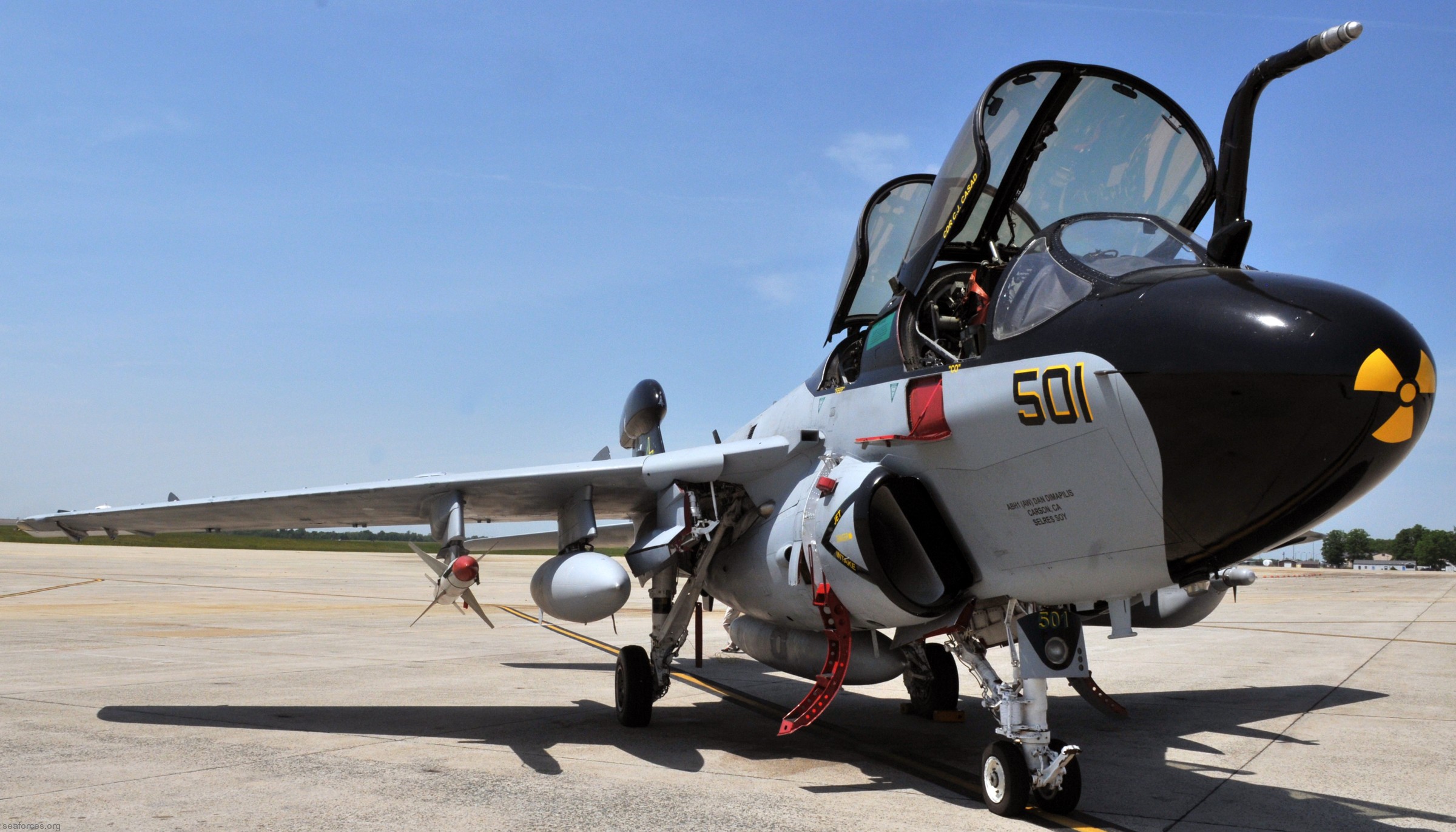 vaq-209 star warriors electronic attack squadron navy ea-6b prowler 21