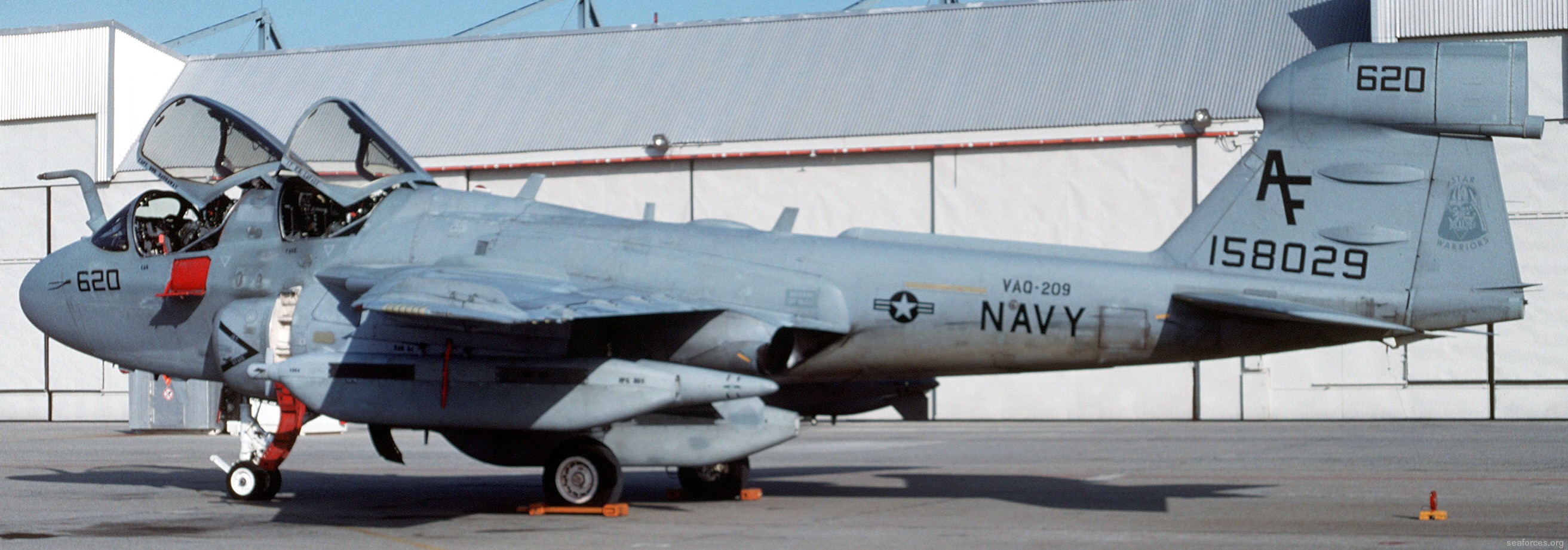 vaq-209 star warriors electronic attack squadron navy ea-6b prowler 33