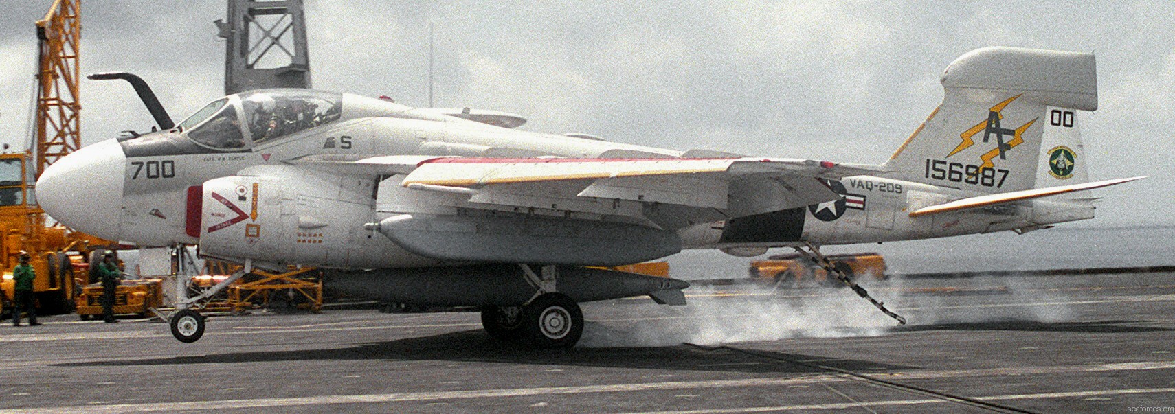 vaq-209 star warriors electronic attack squadron navy ea-6a electric intruder 37