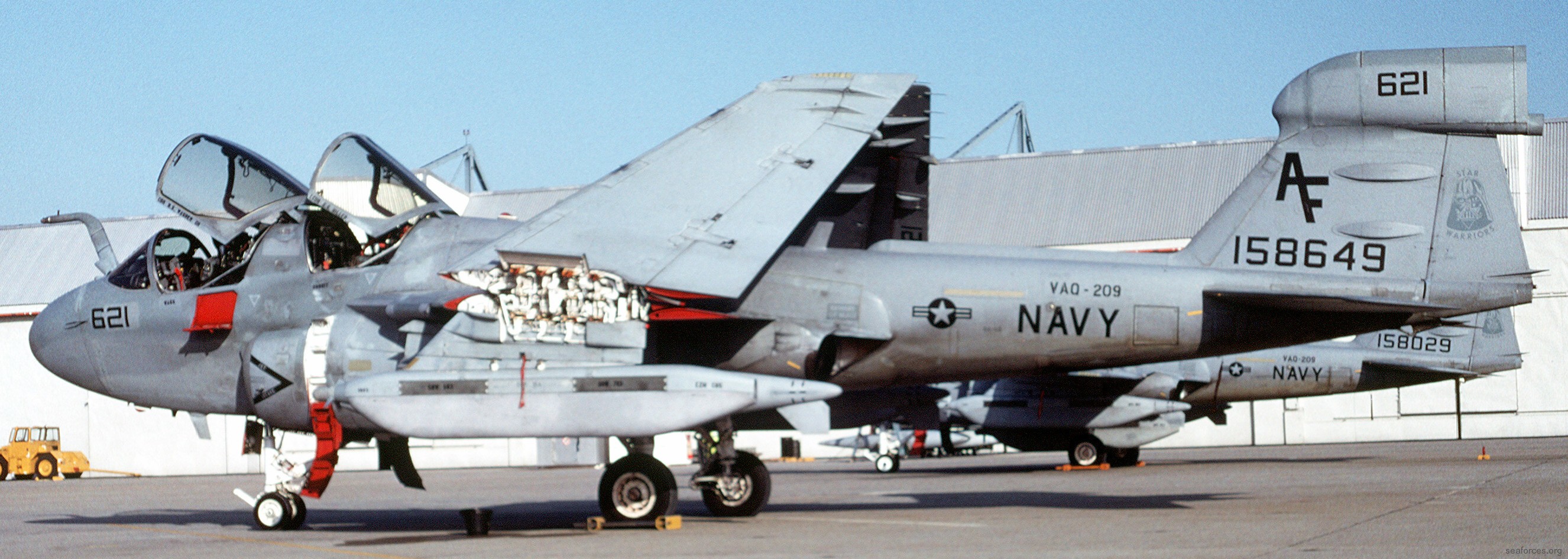 vaq-209 star warriors electronic attack squadron navy ea-6b prowler 44