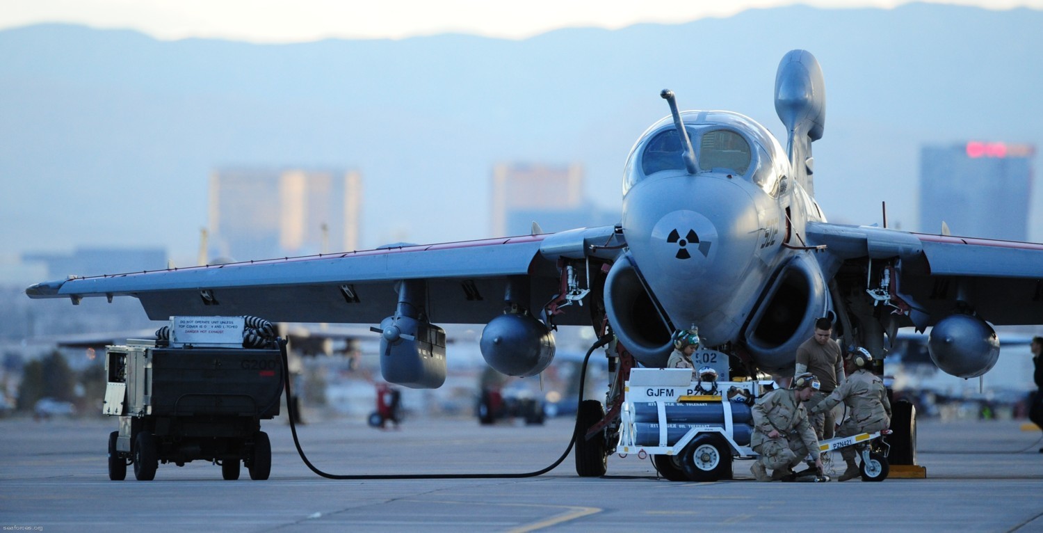 vaq-209 star warriors electronic attack squadron navy ea-6b prowler 54 exercise red flag nellis afb nevada