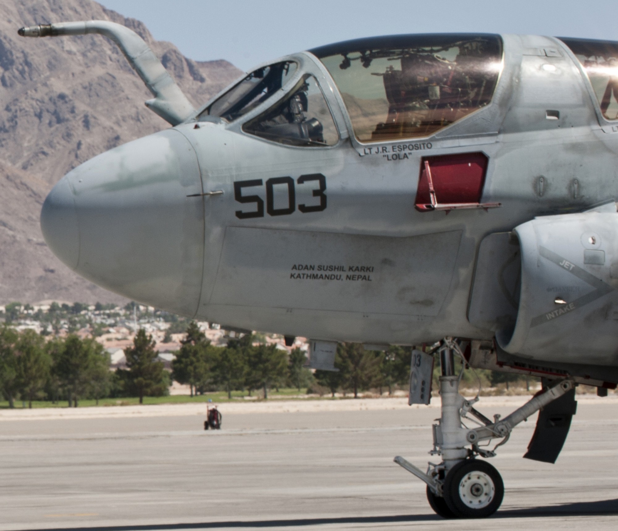 vaq-209 star warriors electronic attack squadron ea-6b prowler us navy nellis afb nevada red flag 68