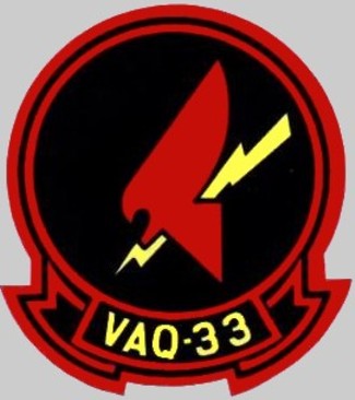 vaq-33 firebirds insignia crest patch badge tactical electronic warfare squadron us navy 03x