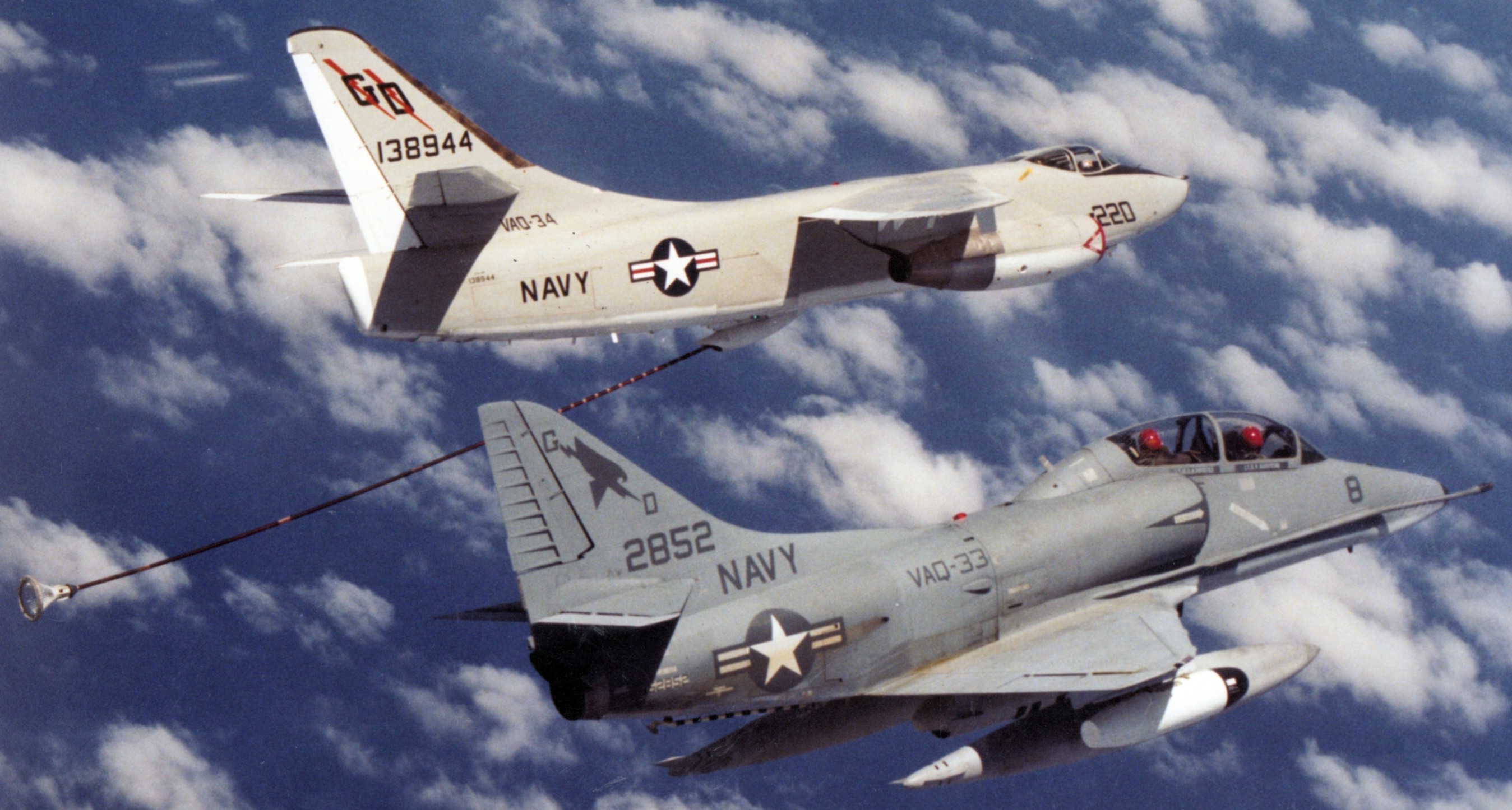 vaq-34 electric horsemen tactical electronic warfare squadron tacelron aggressor us navy ka-3b skywarrior 04
