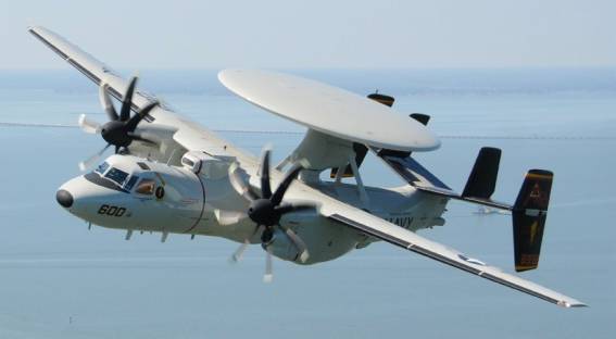 vaw-125 tigertails carrier airborne early warning squadron grumman e-2d advanced hawkeye naval station norfolk virginia carrier air wing cvw
