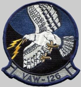 vaw-126 seahawks patch insignia crest badge carrier airborne early warning squadron us navy