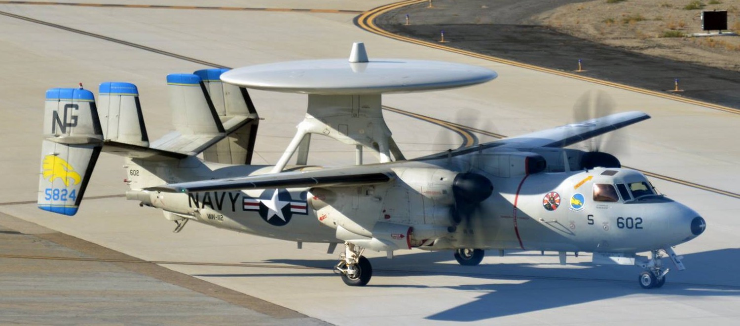 vaw-112 golden hawks carrier airborne early warning squadron us navy grumman e-2c hawkeye 2000 np naval base ventura county point mugu 85