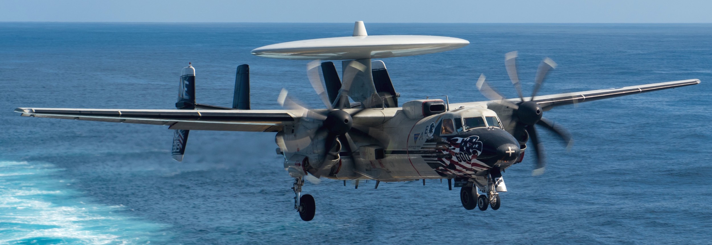 vaw-113 black eagles carrier airborne early warning squadron us navy grumman e-2c hawkeye cvw-2 uss ronald reagan cvn-76 25
