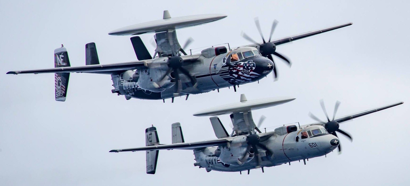 vaw-113 black eagles carrier airborne early warning squadron us navy grumman e-2c hawkeye cvw-2 uss carl vinson cvn-70 36