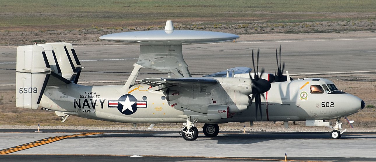 vaw-115 liberty bells carrier airborne early warning squadron us navy grumman e-2c hawkeye 2000 np 114