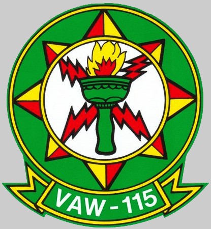 vaw-115 liberty bells insignia crest patch badge airborne command and control squadron us navy grumman e-2c hawkeye 03x