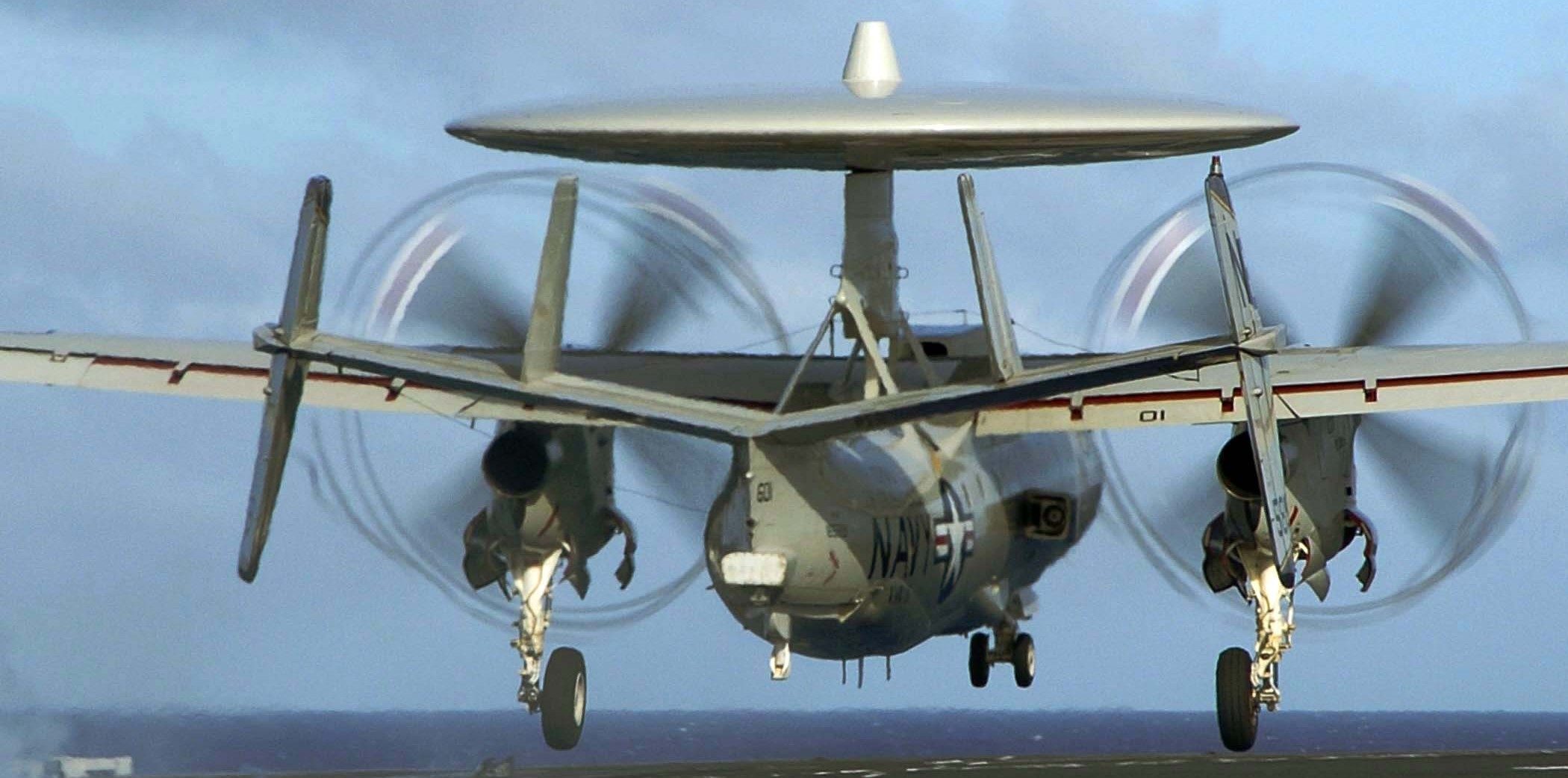 vaw-116 sun kings airborne command control squadron carrier early warning cvw-2 uss abraham lincoln cvn-72 08