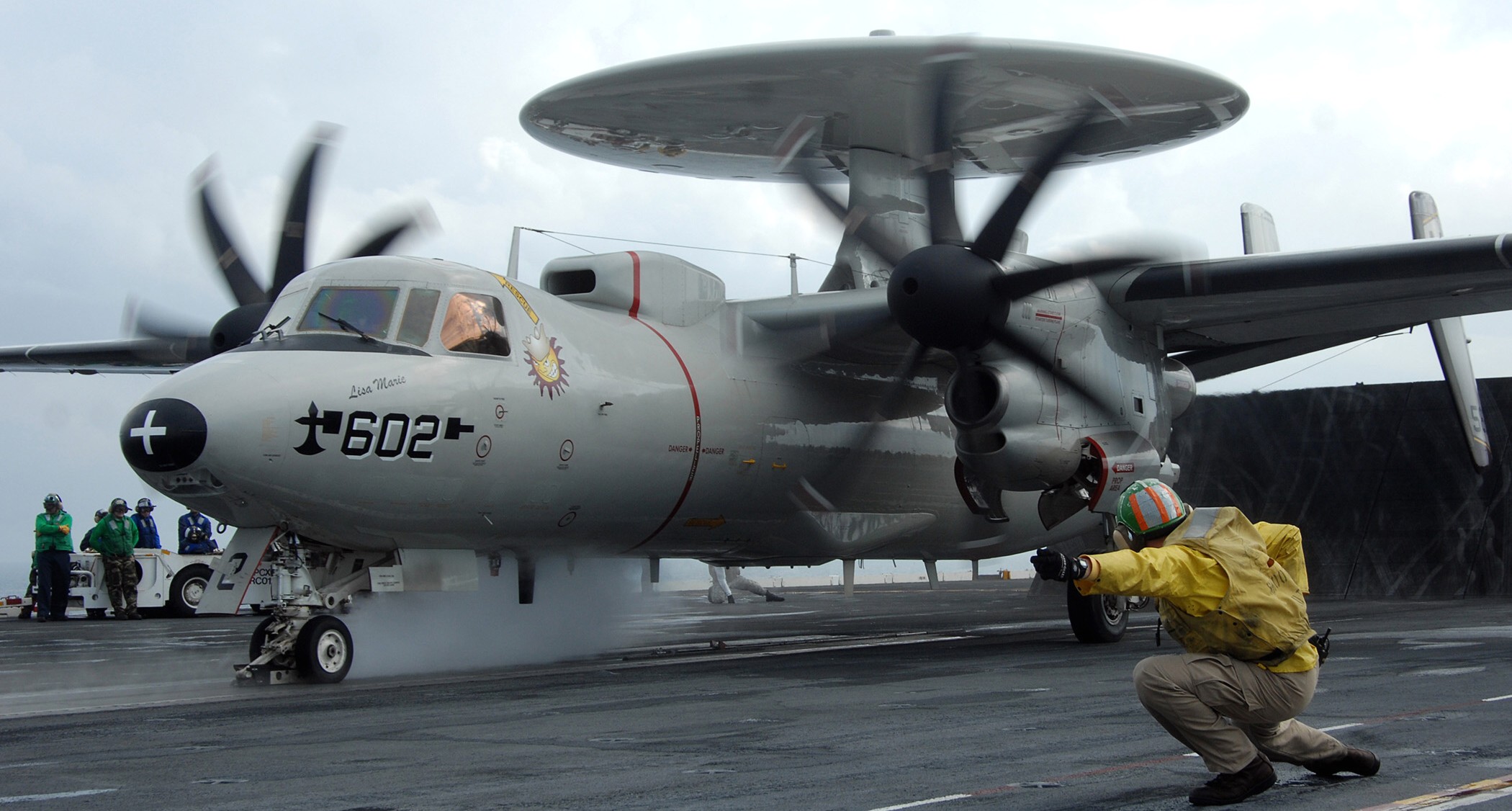 vaw-116 sun kings airborne command control squadron carrier early warning cvw-2 uss harry s. truman cvn-75 13