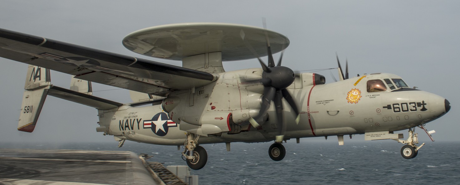 vaw-116 sun kings airborne command control squadron carrier early warning cvw-17 uss carl vinson cvn-70 46