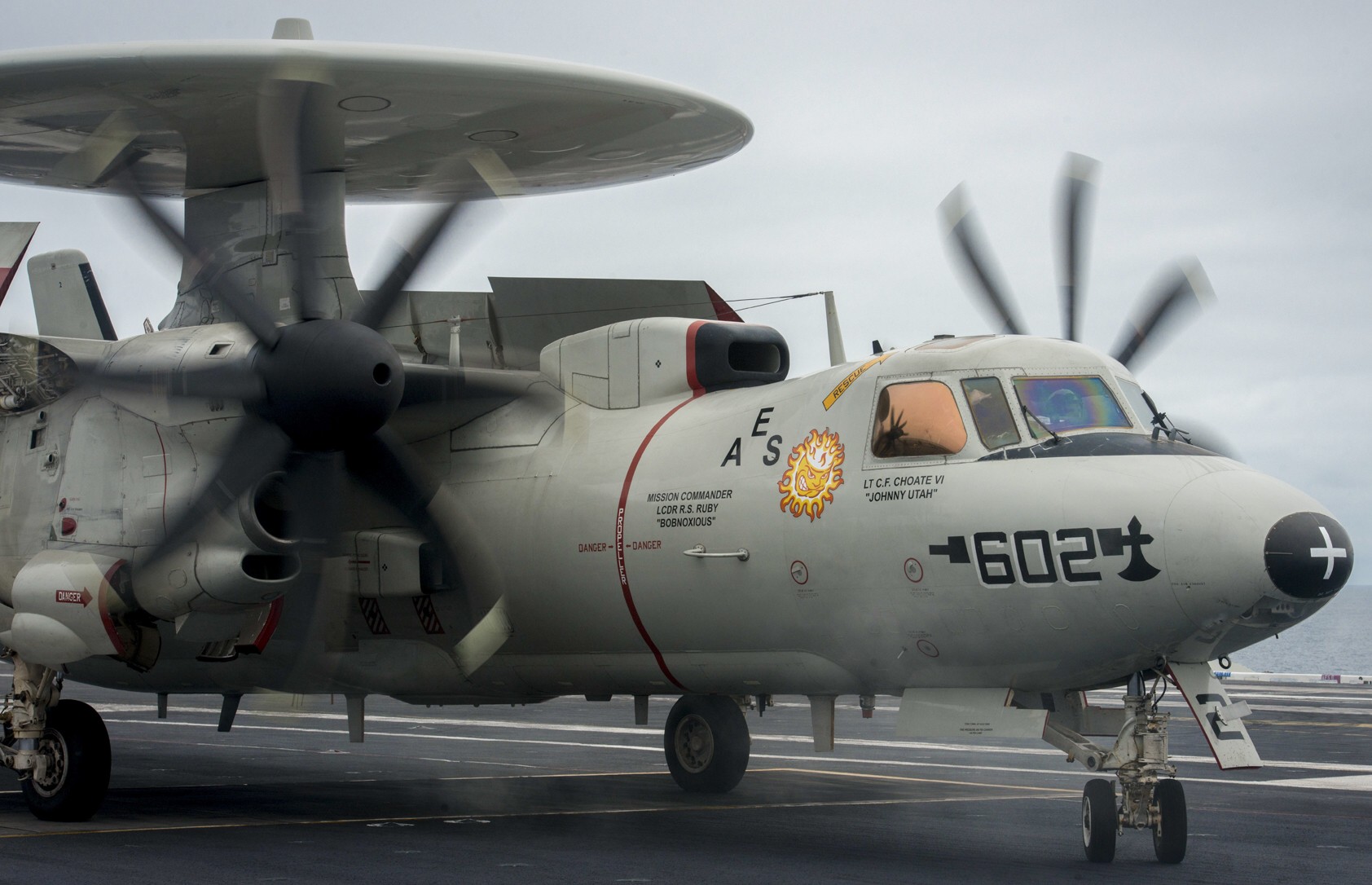 vaw-116 sun kings airborne command control squadron carrier early warning cvw-17 uss carl vinson cvn-70 54