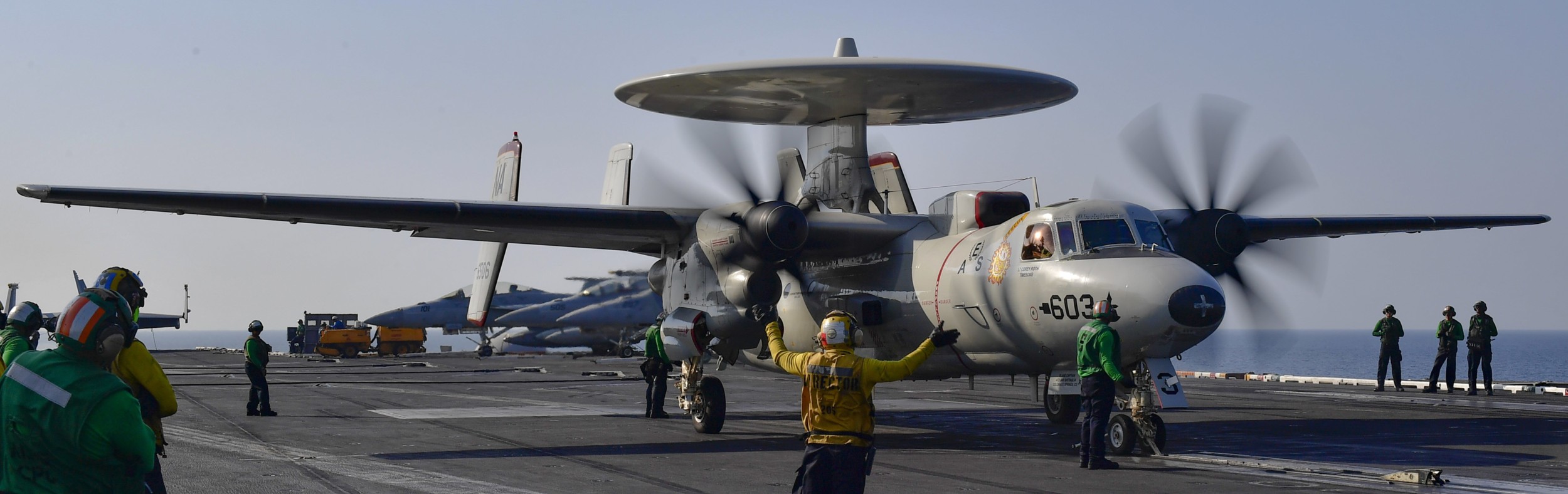 vaw-116 sun kings airborne command control squadron carrier early warning cvw-17 uss nimitz cvn-68 90