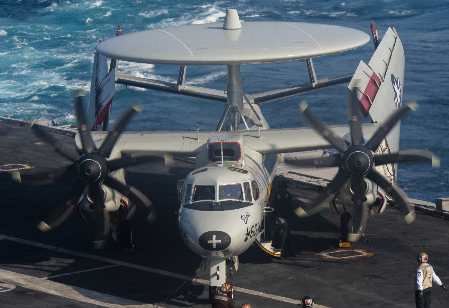 vaw-116 sun kings airborne command control squadron carrier early warning cvw-17 uss nimitz cvn-68 98
