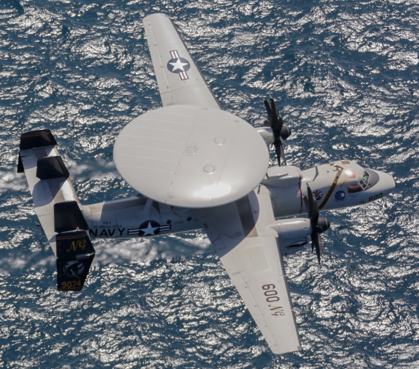 vaw-117 wallbangers airborne command and control squadron navy e-2d advanced hawkeye cvw-9 uss abraham lincoln cvn-72 21