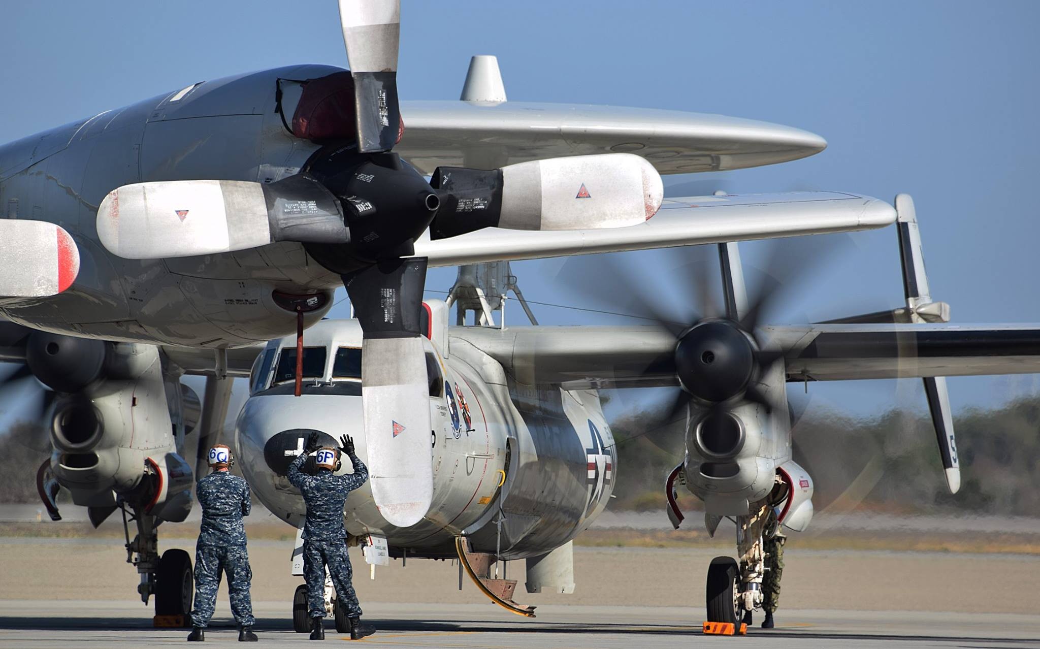 vaw-117 wallbangers carrier airborne early warning squadron navy e-2c hawkeye naval base ventura county point mugu california 54