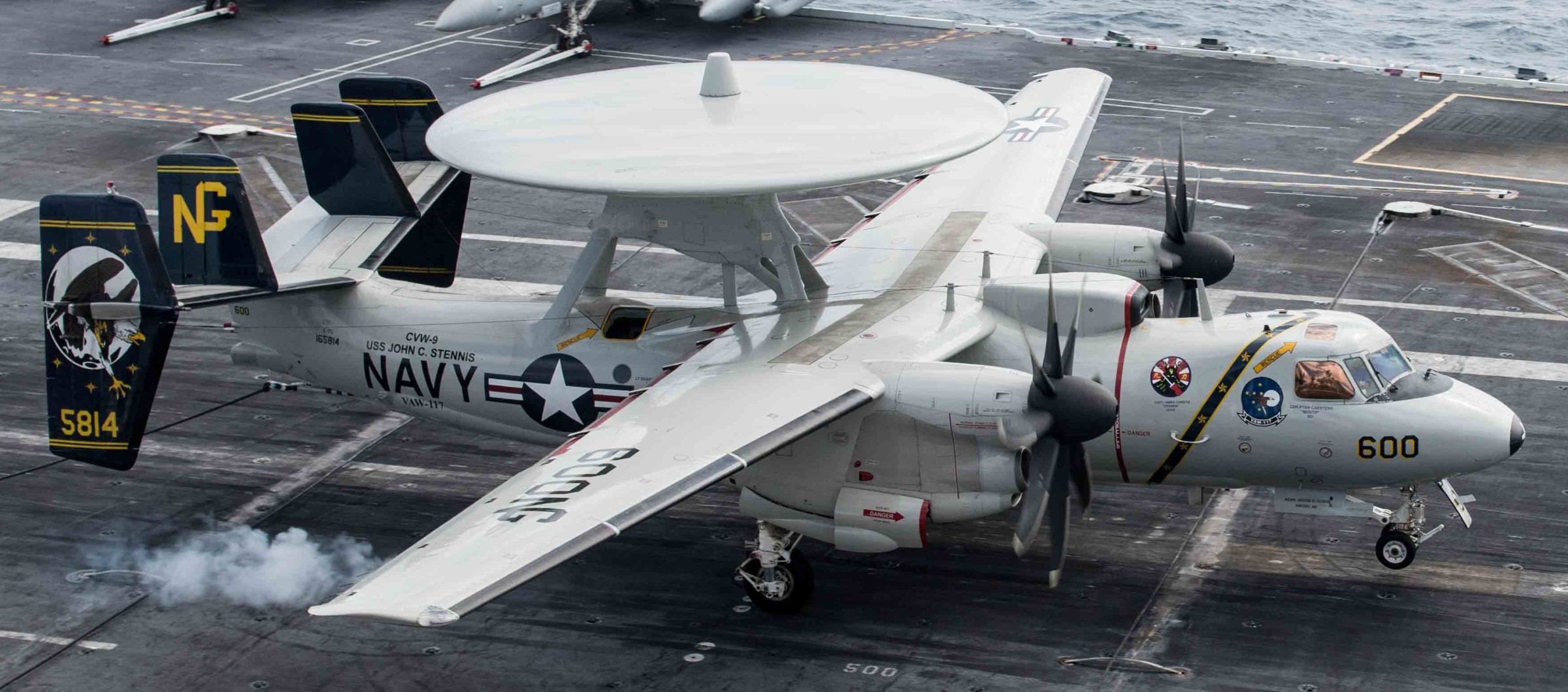 vaw-117 wallbangers carrier airborne early warning squadron navy e-2c hawkeye naval base ventura county point mugu california 56