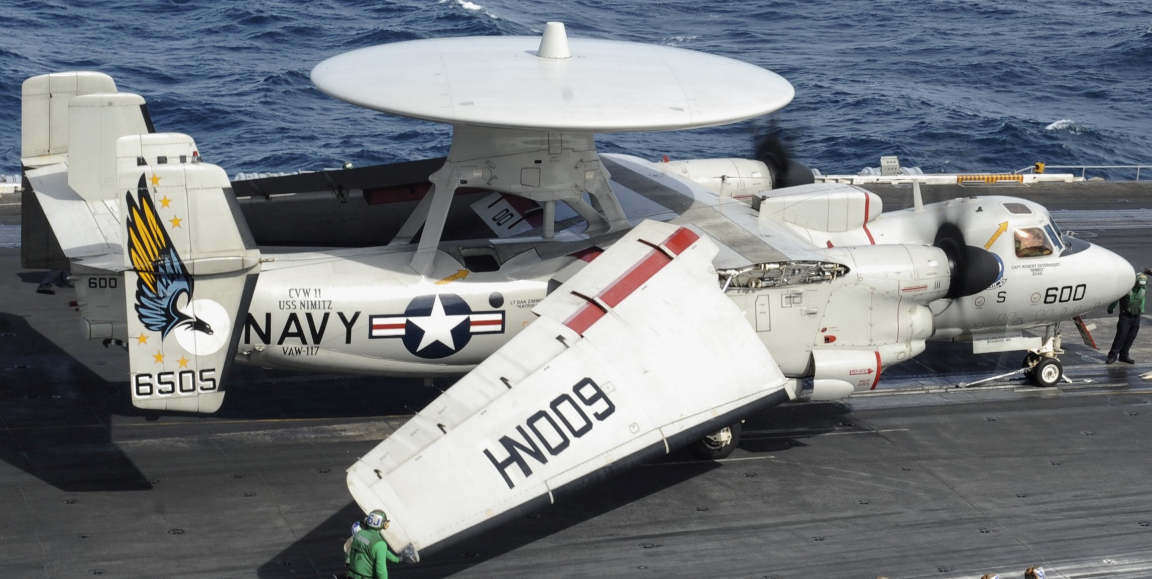 vaw-117 wallbangers carrier airborne early warning squadron navy e-2c hawkeye cvw-11 uss nimitz cvn-68 139
