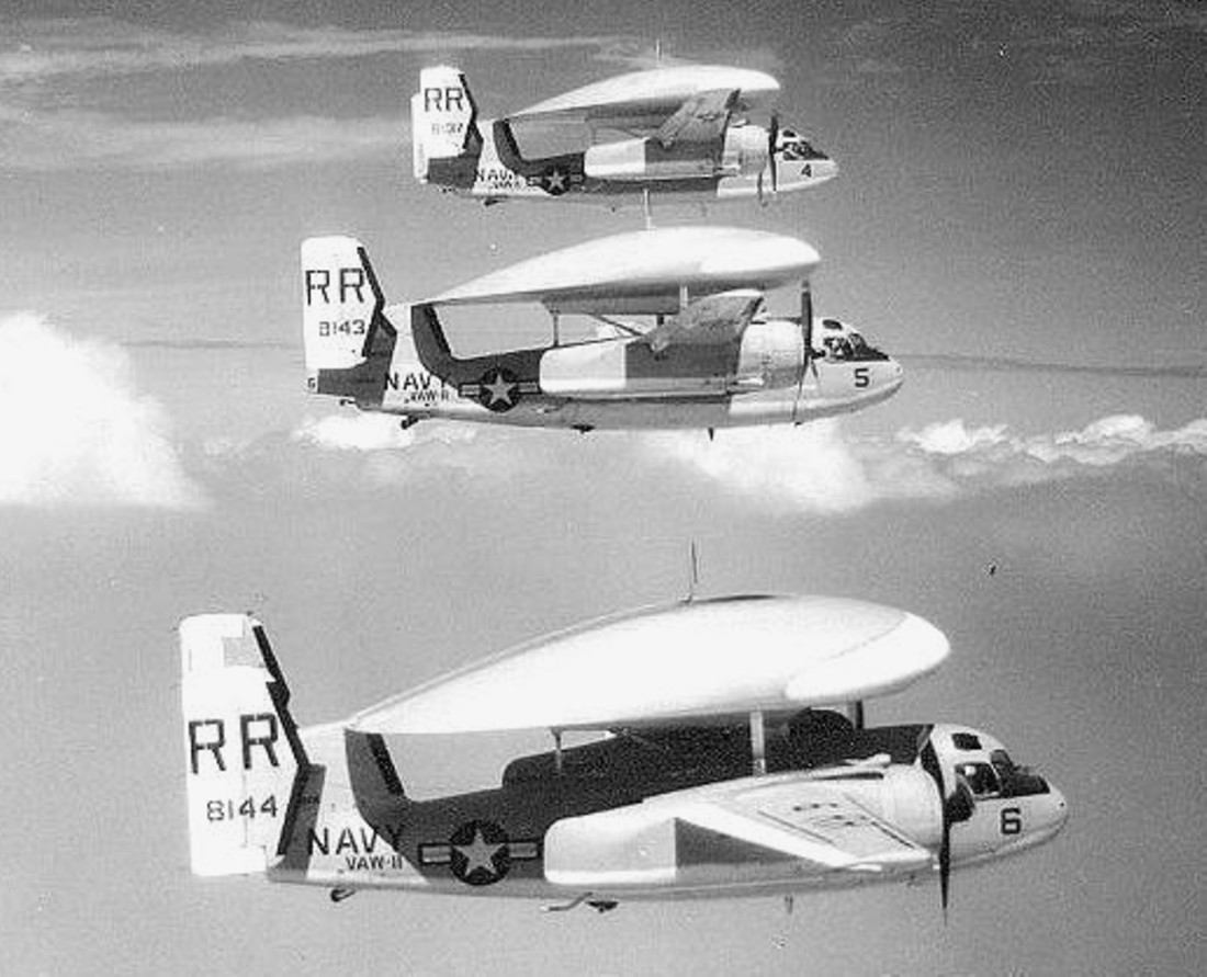 vaw-11 early eleven carrier airborne warning squadron caraewron us navy grumman wf-2 tracer 25