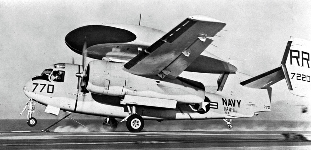 vaw-11 early eleven carrier airborne warning squadron caraewron us navy grumman wf-2 tracer cvg-21 uss hancock cva-19 27