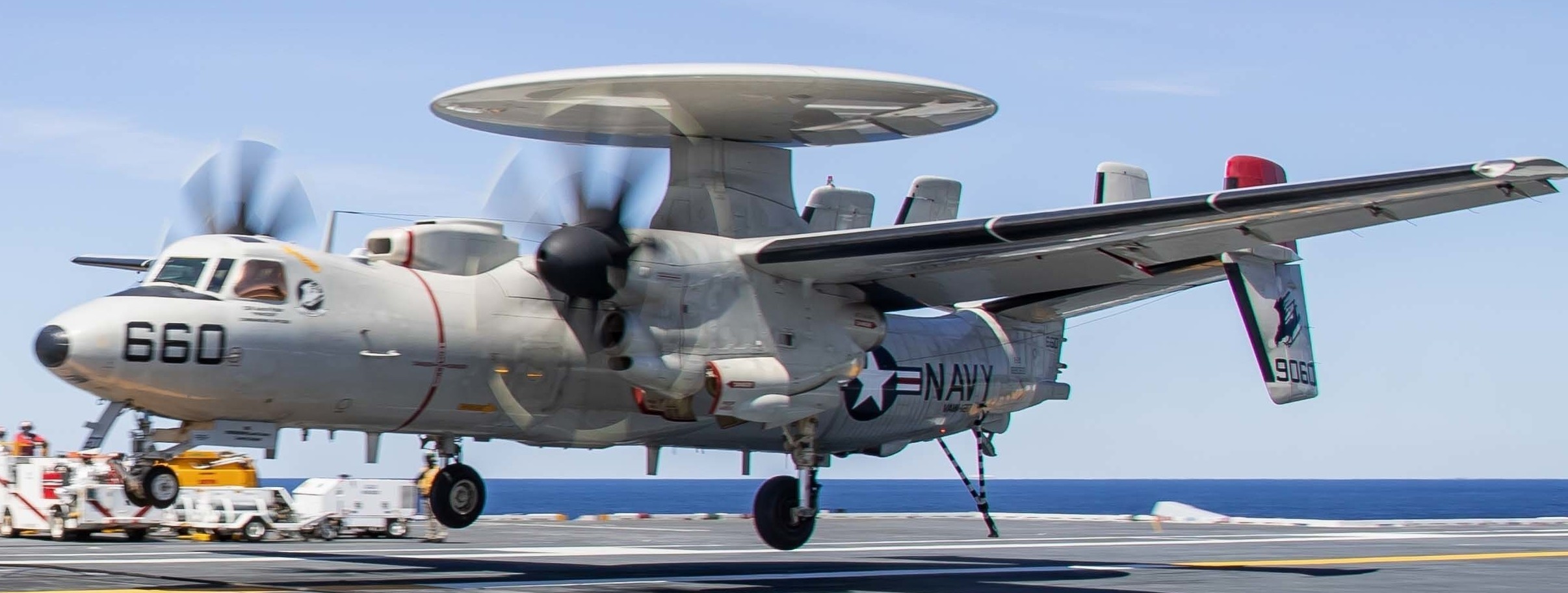 vaw-120 greyhawks airborne command control squadron e-2d advanced hawkeye replacement uss gerald r. ford cvn-78 38