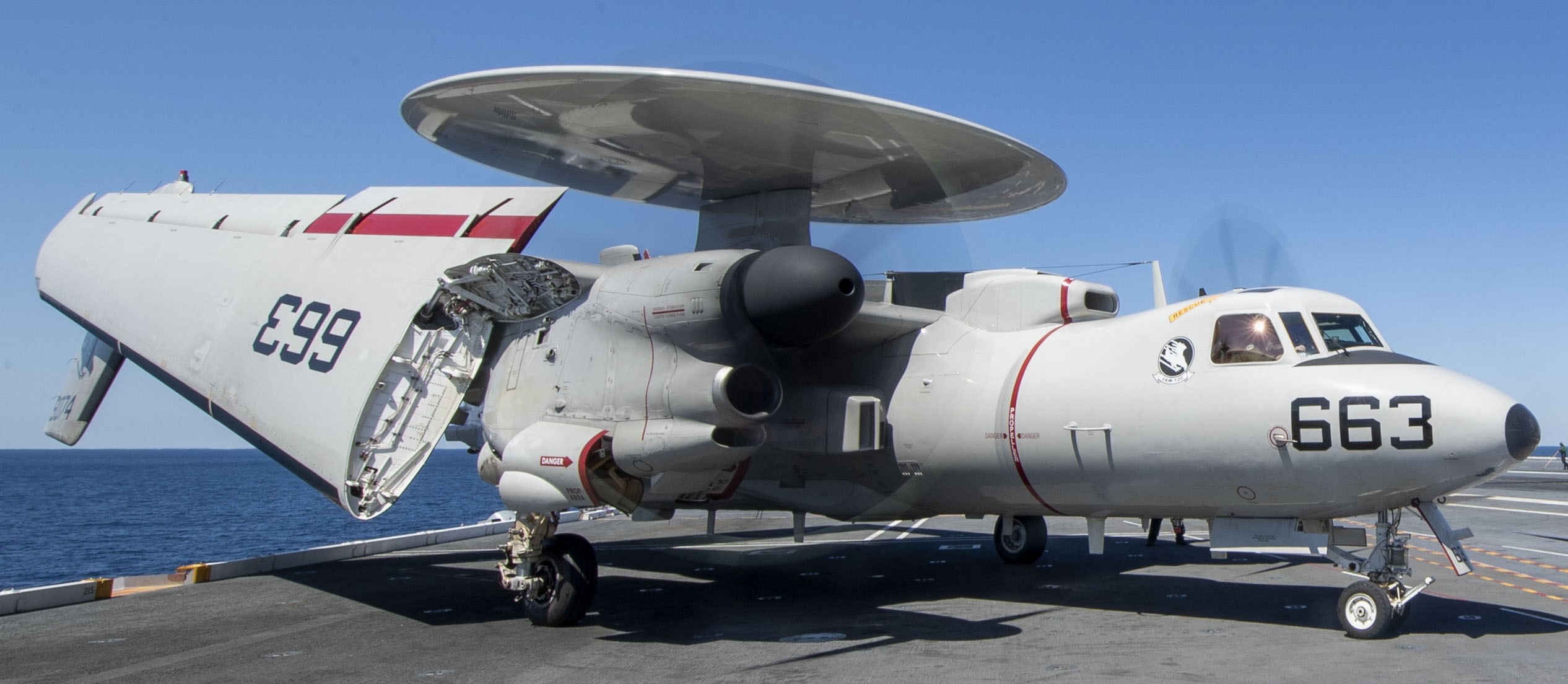vaw-120 greyhawks airborne command control squadron c-2a greyhound replacement uss gerald r. ford cvn-78 43