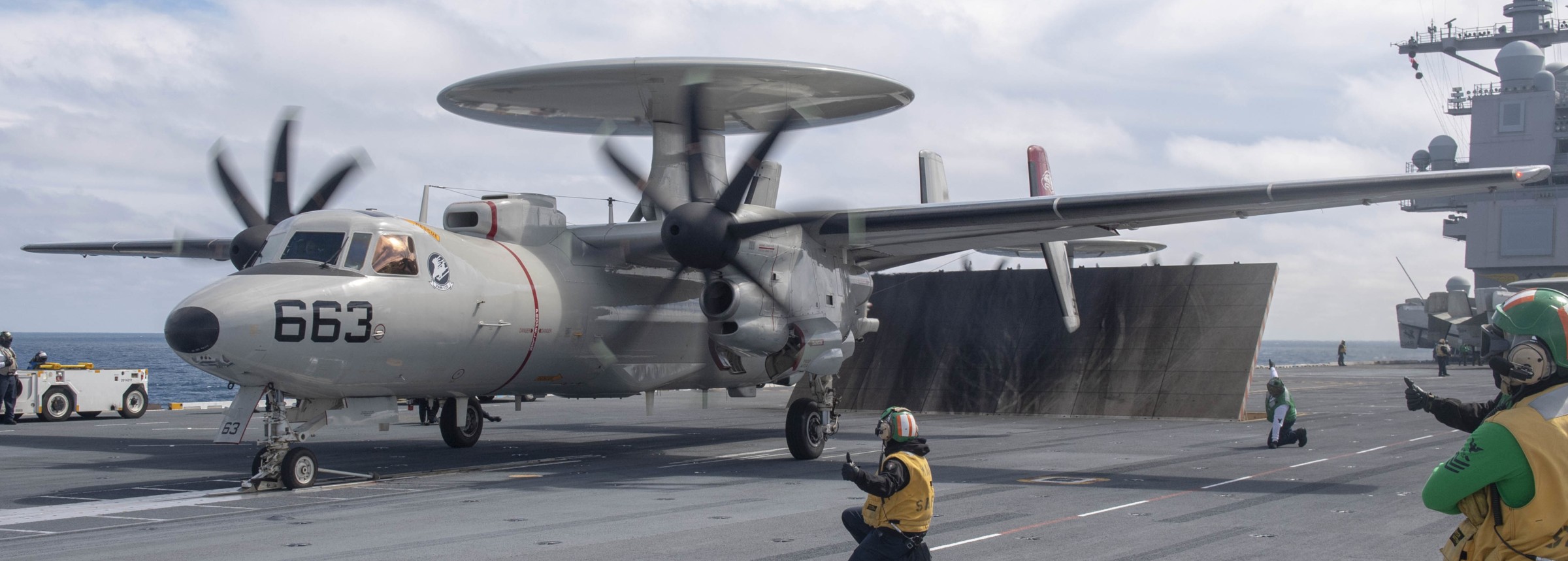 vaw-120 greyhawks airborne command control squadron e-2d advanced hawkeye replacement uss gerald r. ford cvn-78 49
