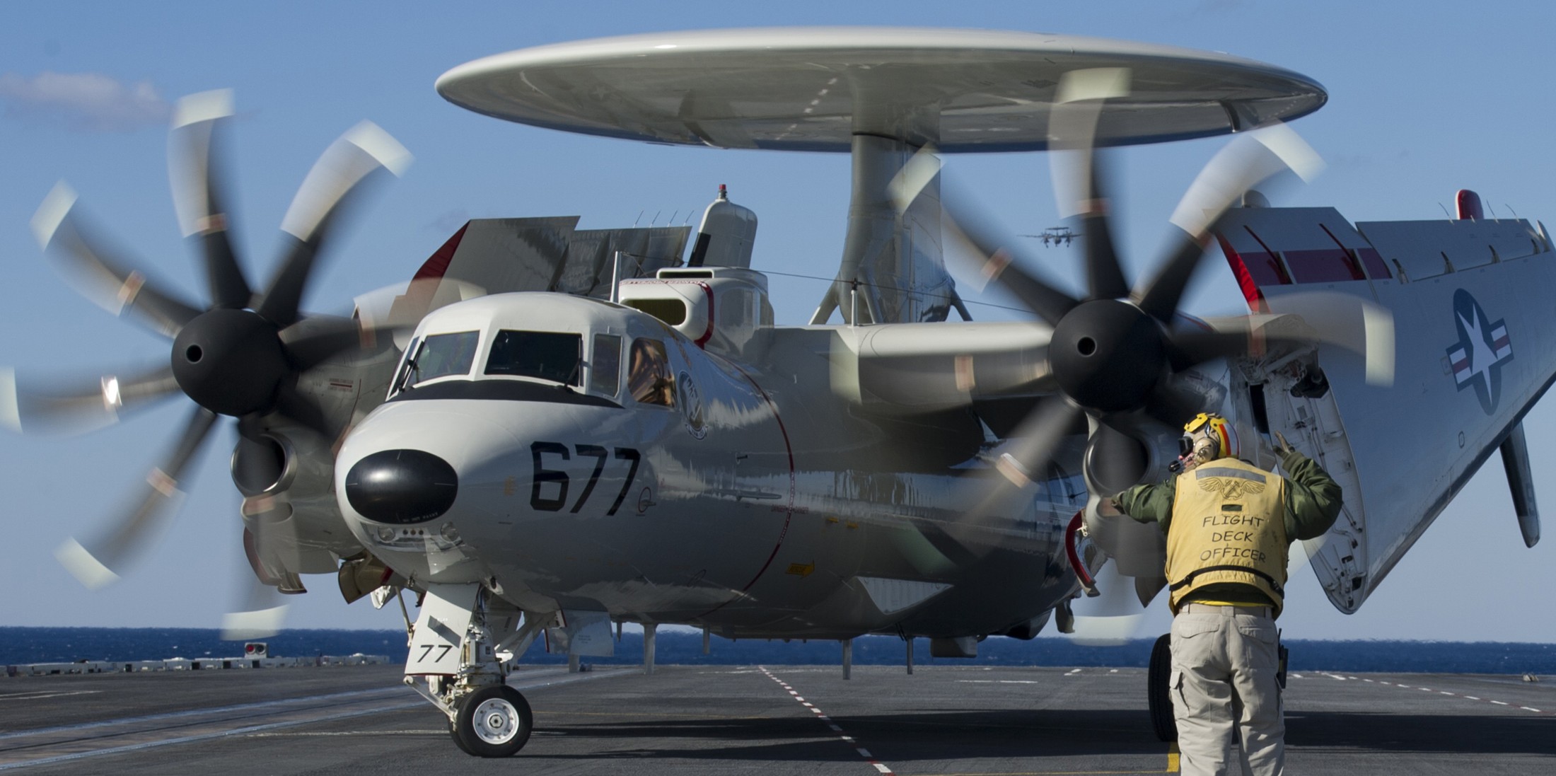 vaw-120 greyhawks carrier airborne early warning squadron e-2d advanced hawkeye replacement uss harry s. truman cvn-75 69