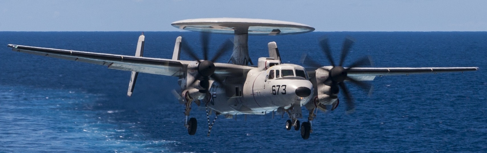 vaw-120 greyhawks carrier airborne early warning squadron e-2d advanced hawkeye replacement uss george h. w. bush cvn-77 75