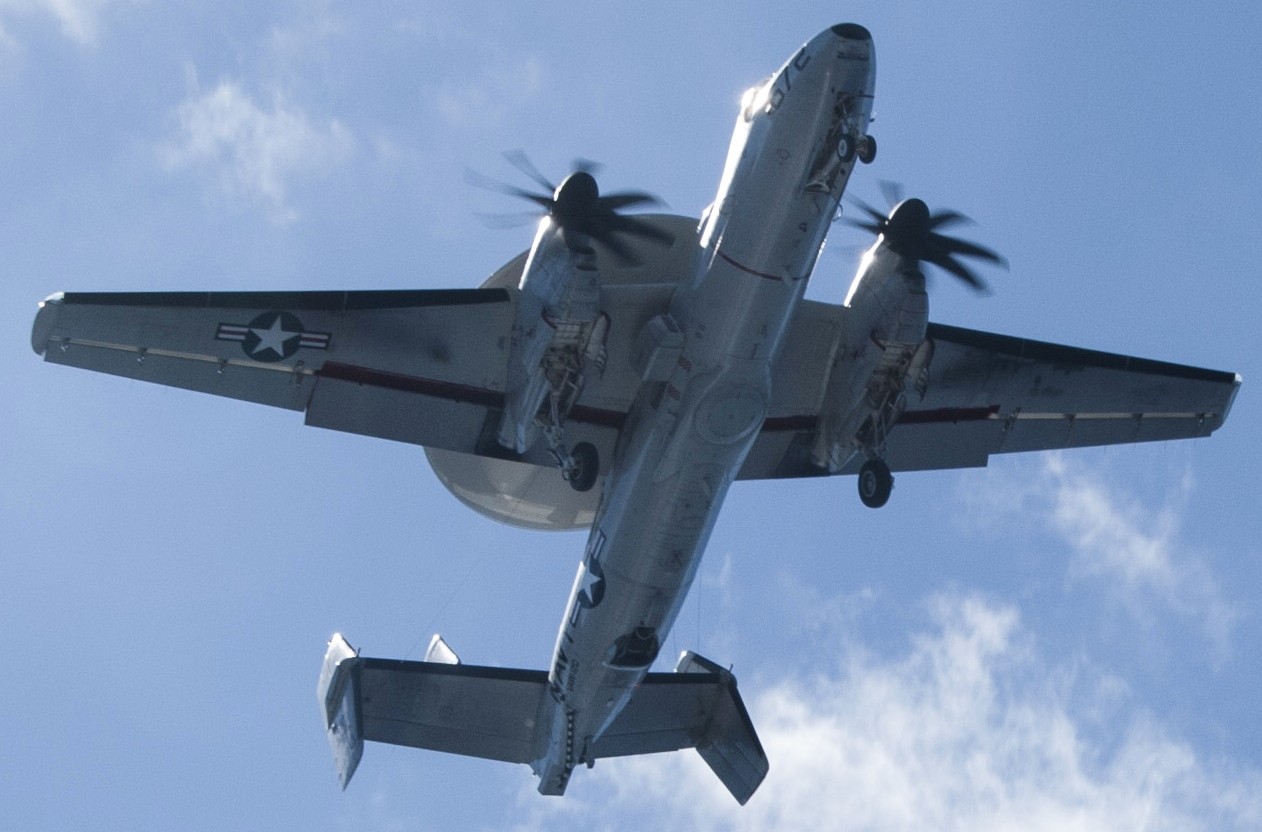 vaw-120 greyhawks carrier airborne early warning squadron e-2c hawkeye replacement uss george h. w. bush cvn-77 78