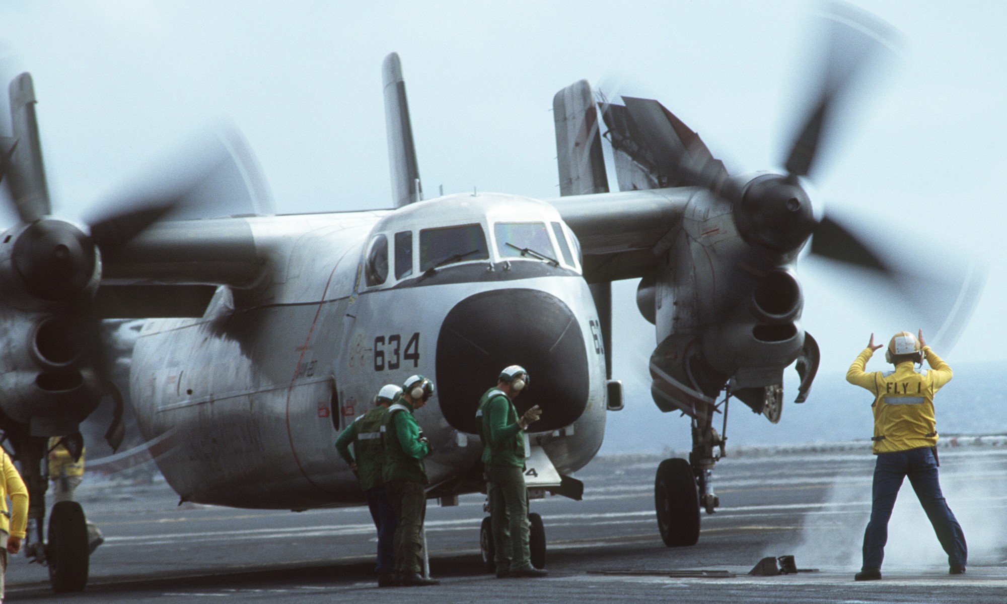 vaw-120 greyhawks carrier airborne early warning squadron c-2a greyhound replacement uss john f. kennedy cv-67 116