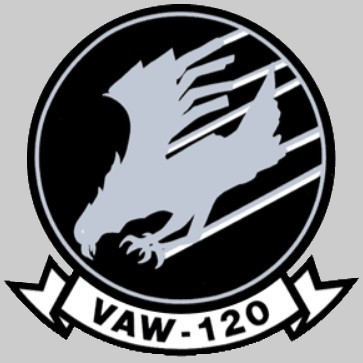 vaw-120 greyhawks insignia crest patch badge airborne command control squadron e-2c e-2d advanced hawkeye c-2a greyhound navy 02x