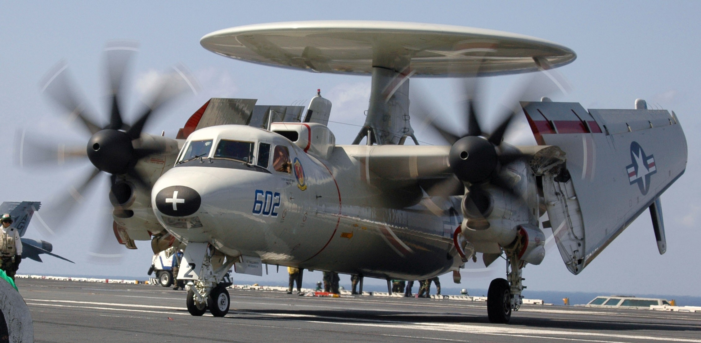 vaw-121 bluetails carrier airborne early warning squadron us navy e-2c hawkeye cvw-17 uss george washington cvn-73 14