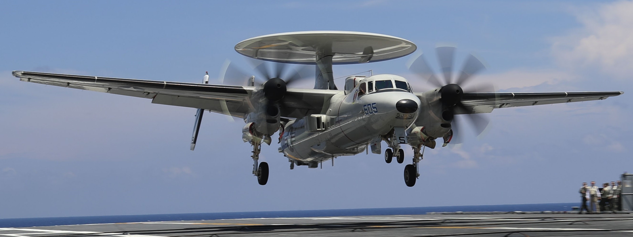 vaw-121 bluetails carrier airborne early warning squadron us navy e-2d advanced hawkeye cvw-7 uss abraham lincoln cvn-72 51