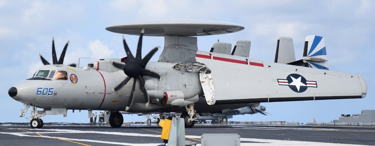 vaw-121 bluetails carrier airborne early warning squadron us navy e-2d advanced hawkeye cvw-7 uss abraham lincoln cvn-72 57