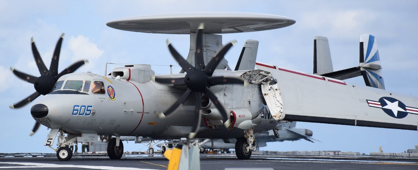 vaw-121 bluetails carrier airborne early warning squadron us navy e-2d advanced hawkeye cvw-7 uss abraham lincoln cvn-72 58