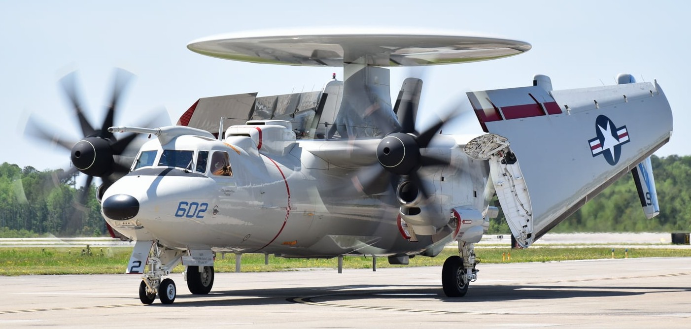 vaw-121 bluetails airborne command and control squadron us navy e-2d advanced hawkeye grumman cvw uss 84