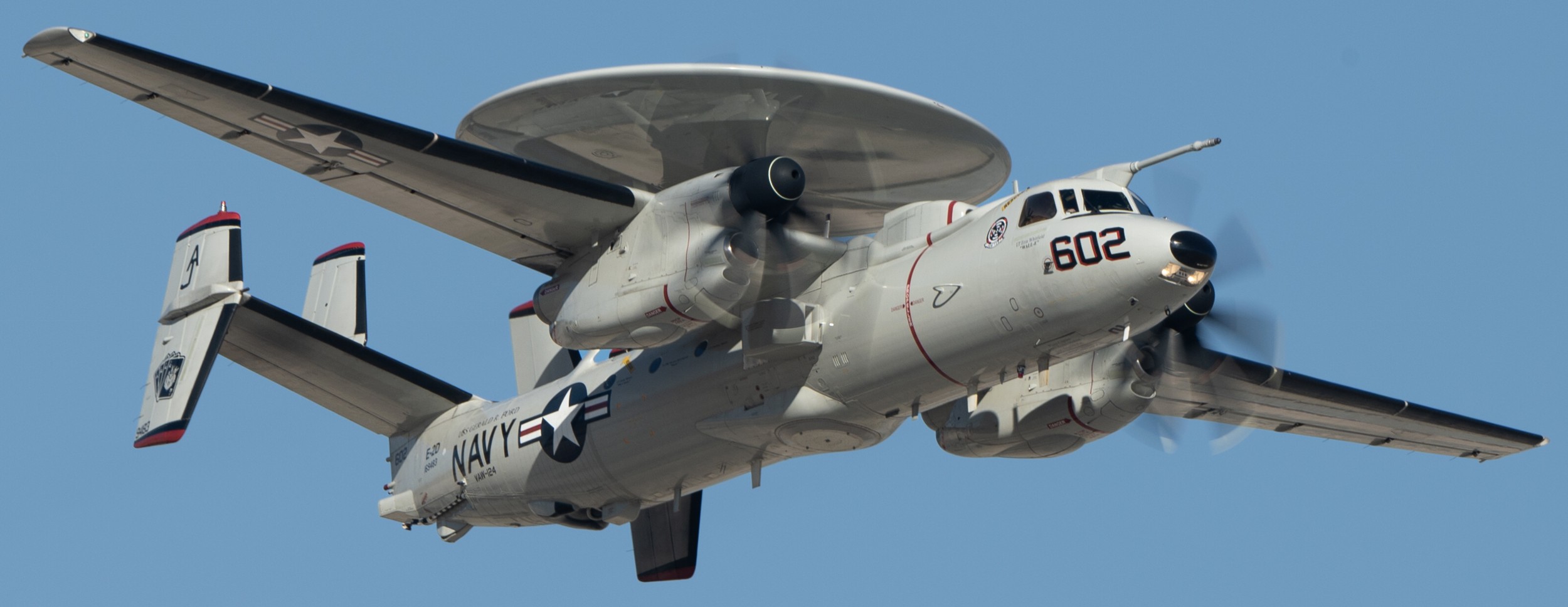 vaw-124 bear aces airborne command control squadron e-2d advanced hawkeye nellis afb nevada 2024 125