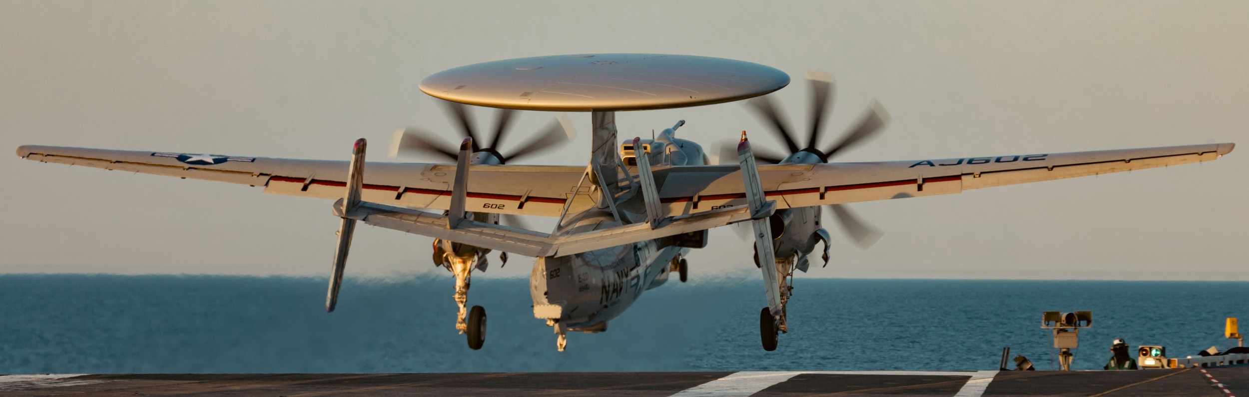 vaw-124 bear aces airborne command control squadron e-2d advanced hawkeye cvn-78 uss gerald r. ford 128