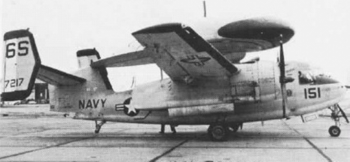 vaw-78 fighting escargots carrier airborne early warning squadron us navy reserve grumman e-1b tracer 15 nas norfolk