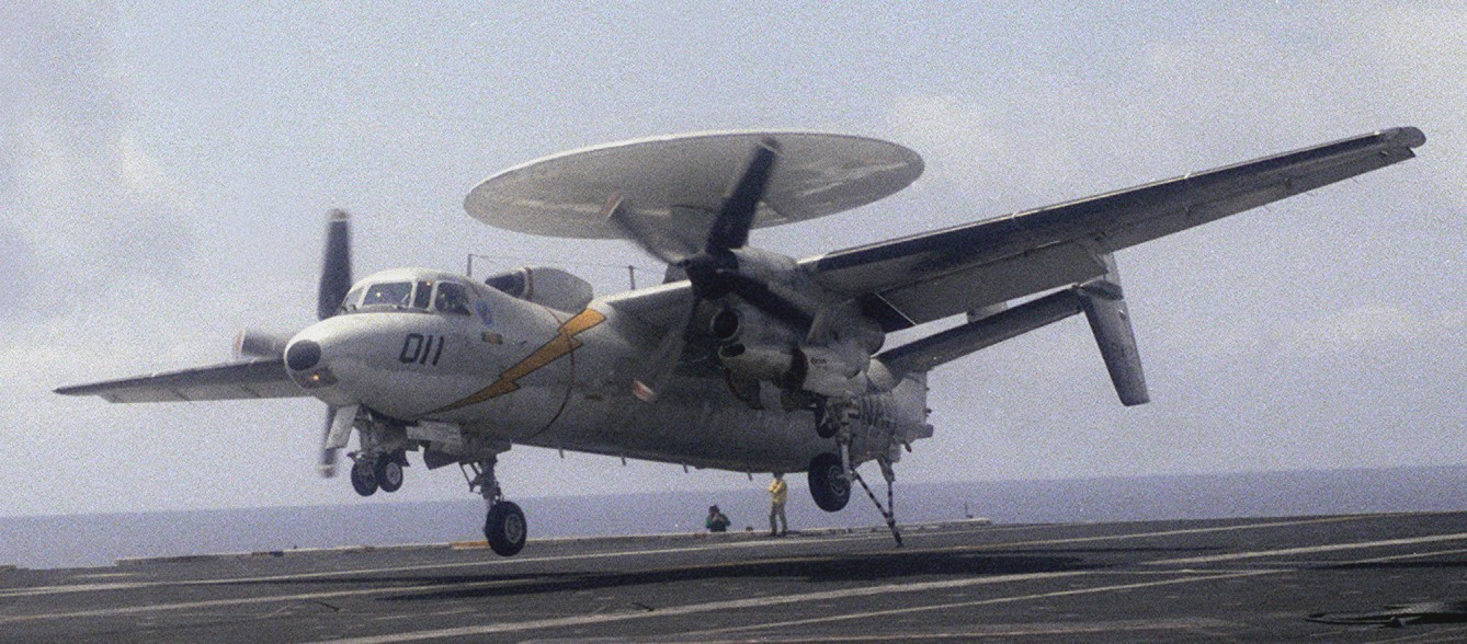 vaw-78 fighting escargots carrier airborne early warning squadron us navy reserve grumman e-2c hawkeye 19
