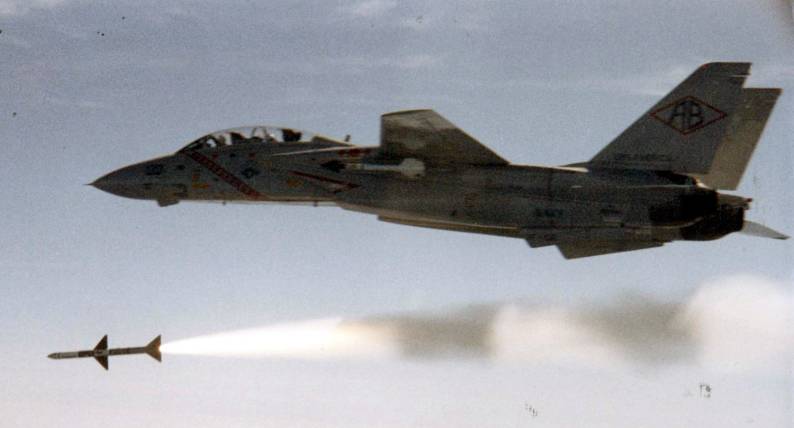 vf-102 diamondbacks f-14a tomcat aim-7 sparrow missile