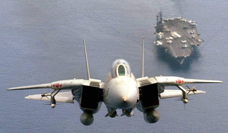 vf-102 diamondbacks cvw-1 uss america cv 66 1984