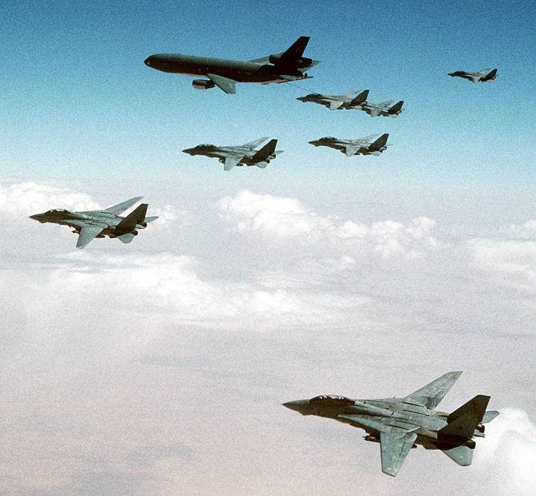 fighter squadron vf-14 tophatters operation desert shield